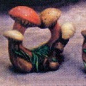 Mushroom Serviette Ring (set of 2)