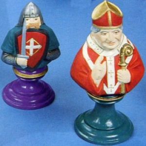 2 Bishops - 1 Pawn - only sold with set
