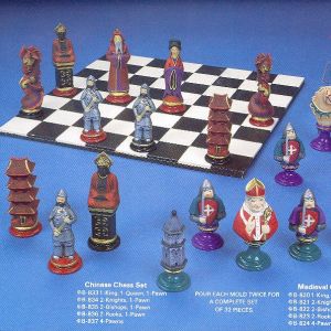 Chess Set Byr 820/1/2/3/4 - complete set NO BOARD INCLUDED