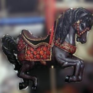 Prancing Carousel Horse