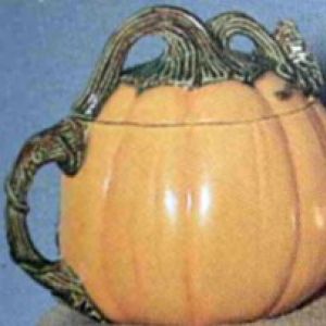 Pumpkin Teapot With Lid