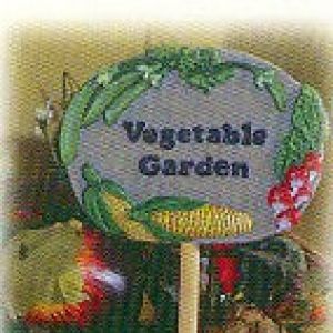 Vegetable Garden Plaque