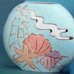 Net & Shells Vase