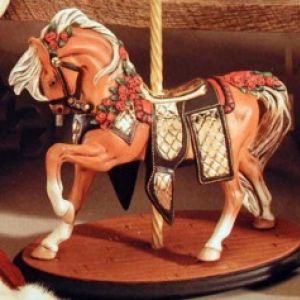 Western Carousel Horse - horse only