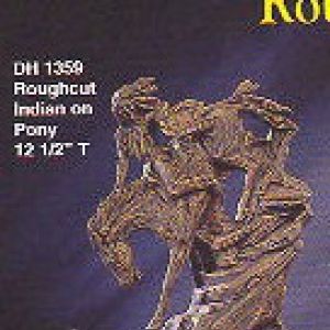 Roughcut Indian On Pony