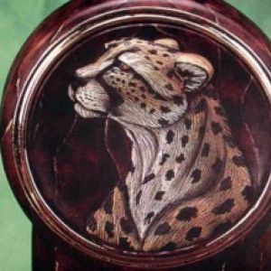 Cheetah Plate with Insert