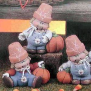 Crackpot Pumpkins (set of 3)