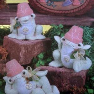Crackpot Frogs (Set of 3)