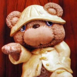 Teddy Bear In Raincoat