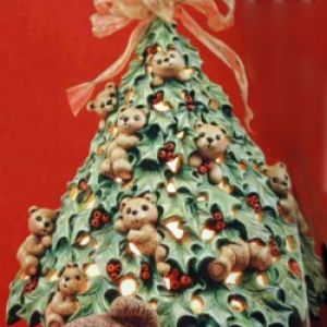 Holly Bear Christmas Tree