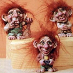 Collectable Troll (set of 3)