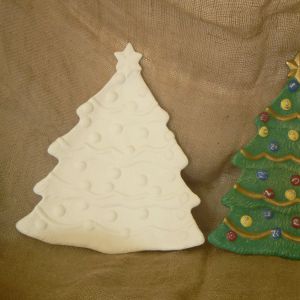 Christmas Tree Platter 14