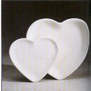 Large Heart Plate