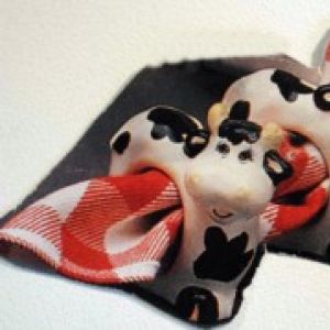 Cow Serviette Rings Each