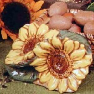 Sunflower Woven Basket