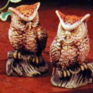 Two Owls (set of 2)