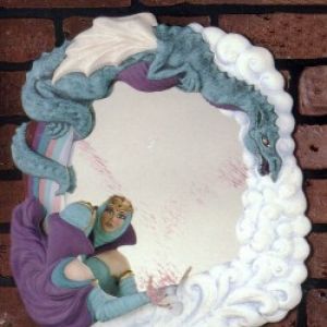 Magical Wall Mirror with queen attachment