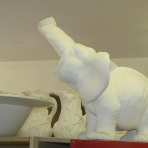 Dumbo Elephant with Trunk Up