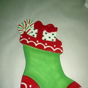 Flat Christmas Stocking