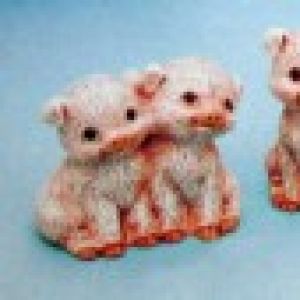 Pigs (5-6.5cm) (set of 4)