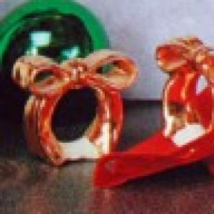 Bow Serviette Rings (1 only)