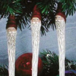 Santa Icicles (set of 3)
