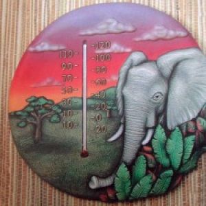 Elephant Thermometer (thermometer not included)