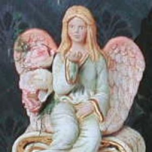 Angel Shelf Sitter Small (Pedestal not included)