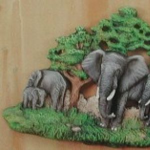 Elephant Plaque