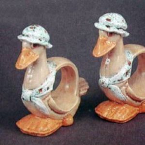 Duck Serviette Rings (set of 2)