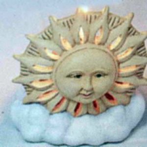 Sun Candle Holder
