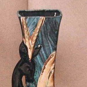 Antelope Vase Right