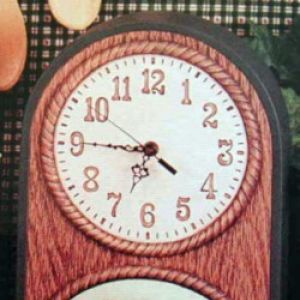 Seasons Clock with Apple Insert (mechanism not included)